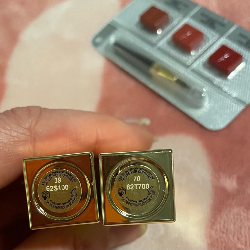 New Yves Saint Laurent YSL Rouge Pur Couture Mini Lipstick Bundle - Picture 4 of 7